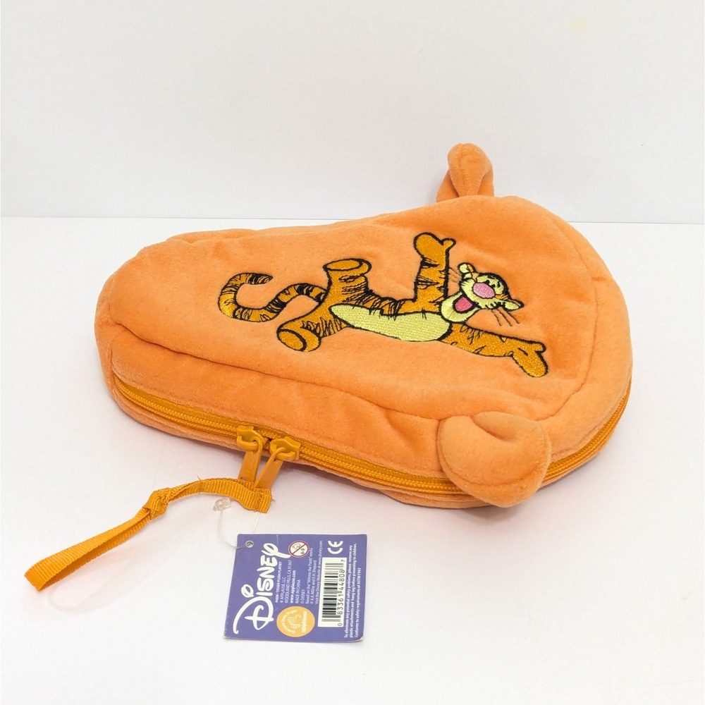 Applause Disney Tigger Plush Zipper Bag w/Stuffed Toy Figure Vintage NOS - Picture 11 of 12